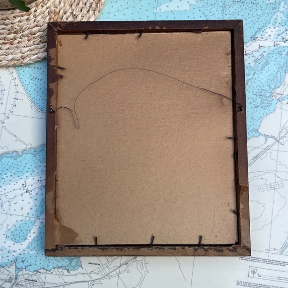 Vintage Boy with Bunny Raeburn Framed Print - Picture 4 of 4